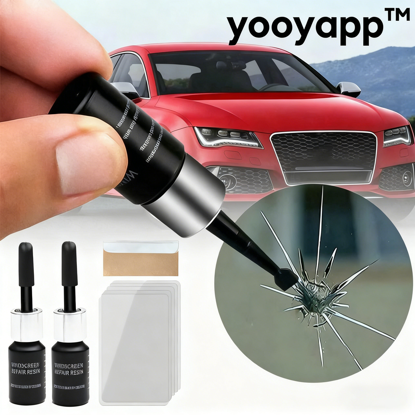 PaneFix ™ - Glass Repair Solution (1+1 FREE)