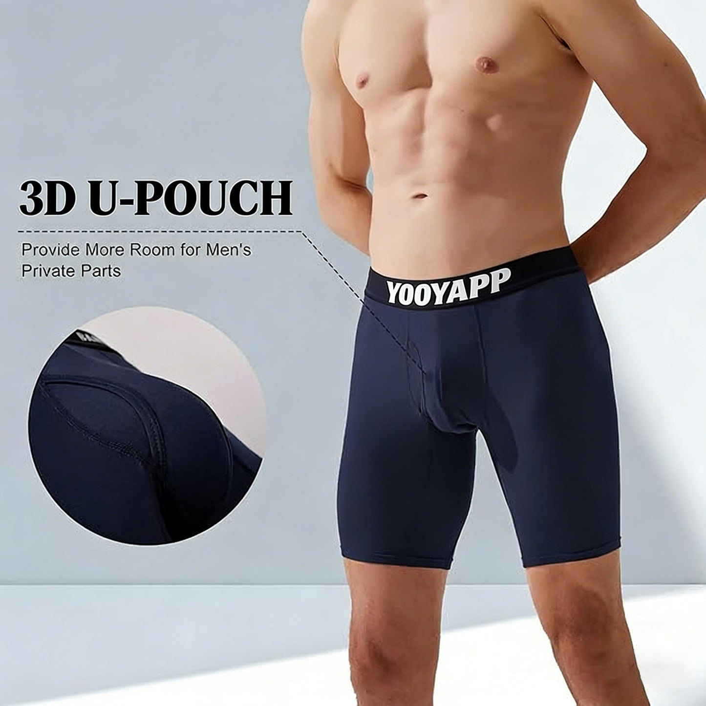 Men's Long Boxer Briefs