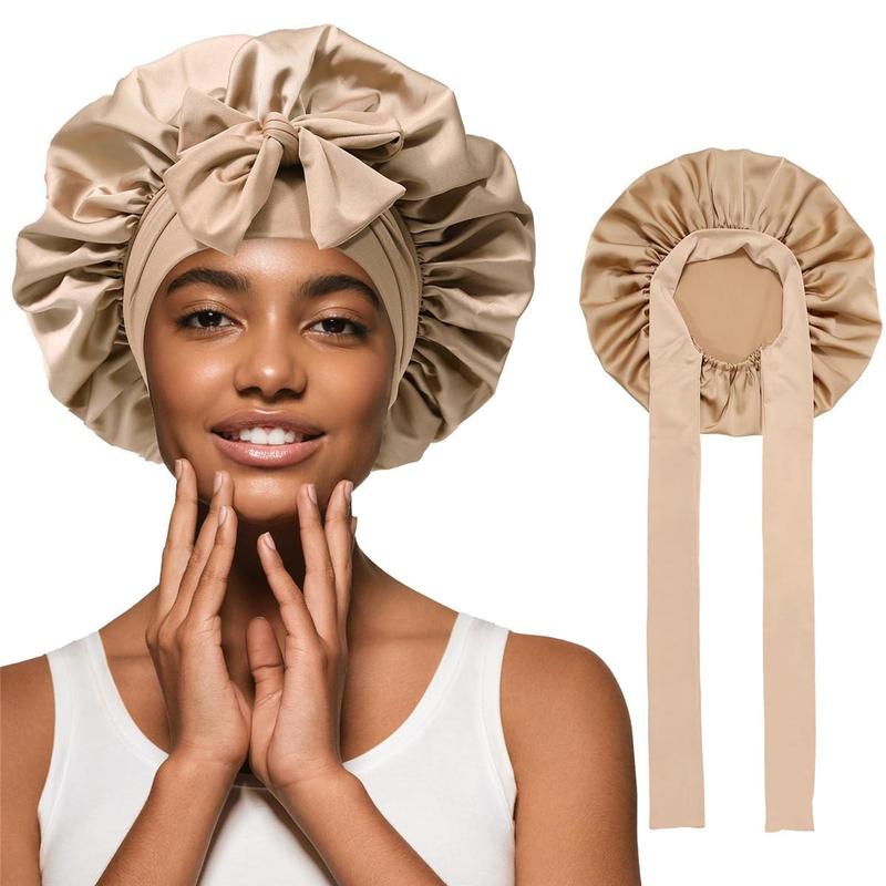 ✨ Lightweight Satin Sleeping Cap