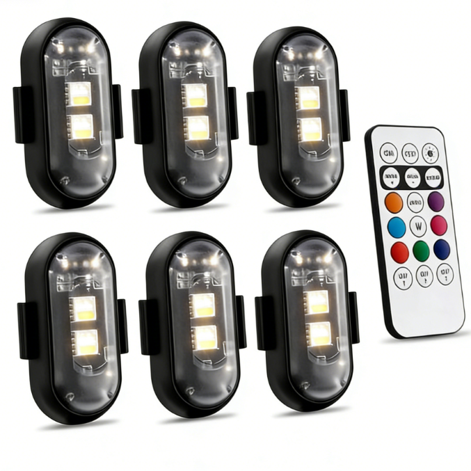 Wireless Strobe Warning Light for Vehicle