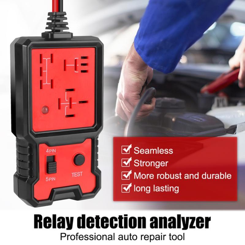 Automotive Relay Tester Tool for Winter, 12V/24V Car Relay Tester, Automotive Relay Tester Tool 