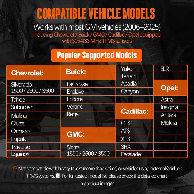 GM TPMS Reset Tool EL-50448