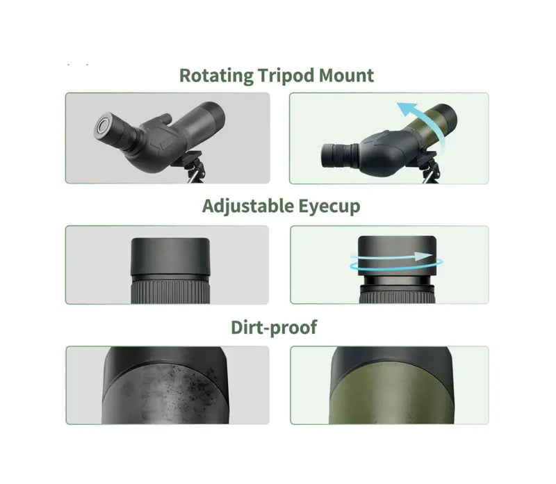 HD Spotting Scope with Tripod