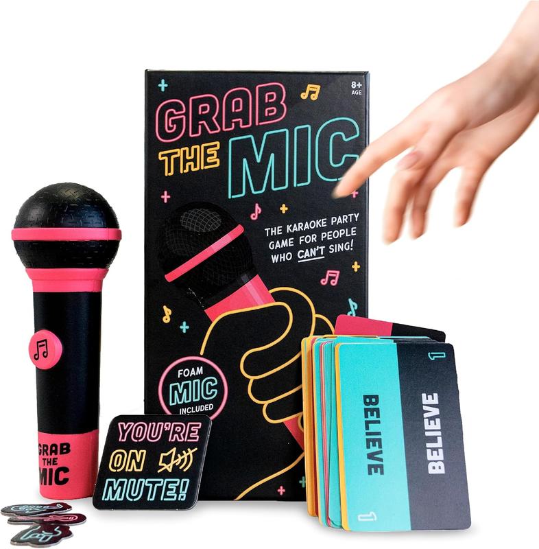 🎤 Grab The Mic: Karaoke-Style Game