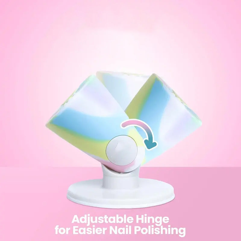 Nail Art Essential: Anti-Spill Suction Polish Holder