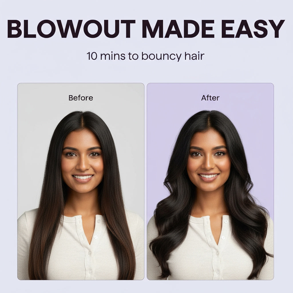 Ionic Blowout Thermal Brush