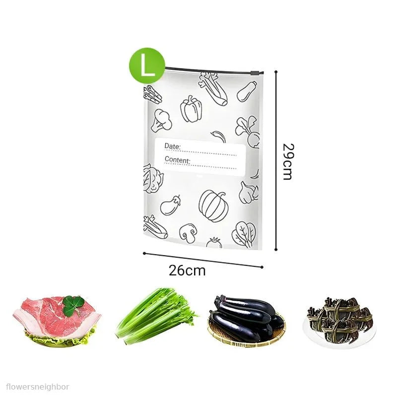 Reusable Aluminum Foil Sealable Storage Bags