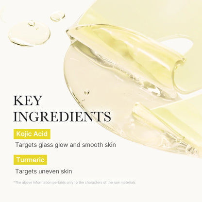 Gold & Pink Jelly Gel Mask Duo – PDRN Collagen + Kojic Acid Turmeric