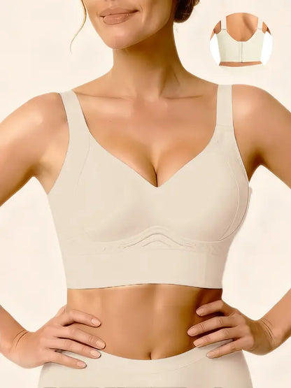 Plus Size Back Fat Smoothing Jelly Bra