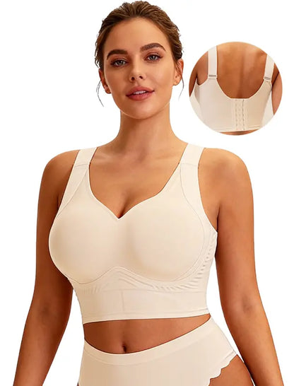 Plus Size Back Fat Smoothing Jelly Bra