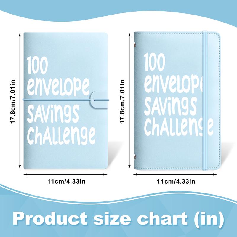 100 Days Saving Challenge Book