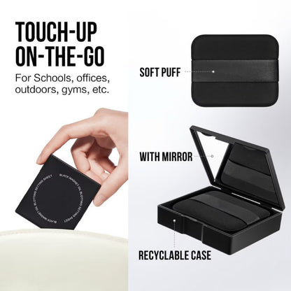 Black Magnet Oil Blotting Setting Sheet