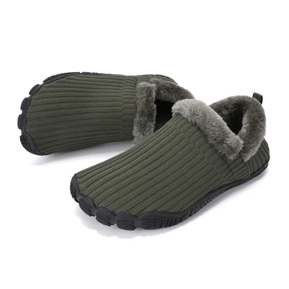 Fleece-Lined Non-Slip Unisex Slippers