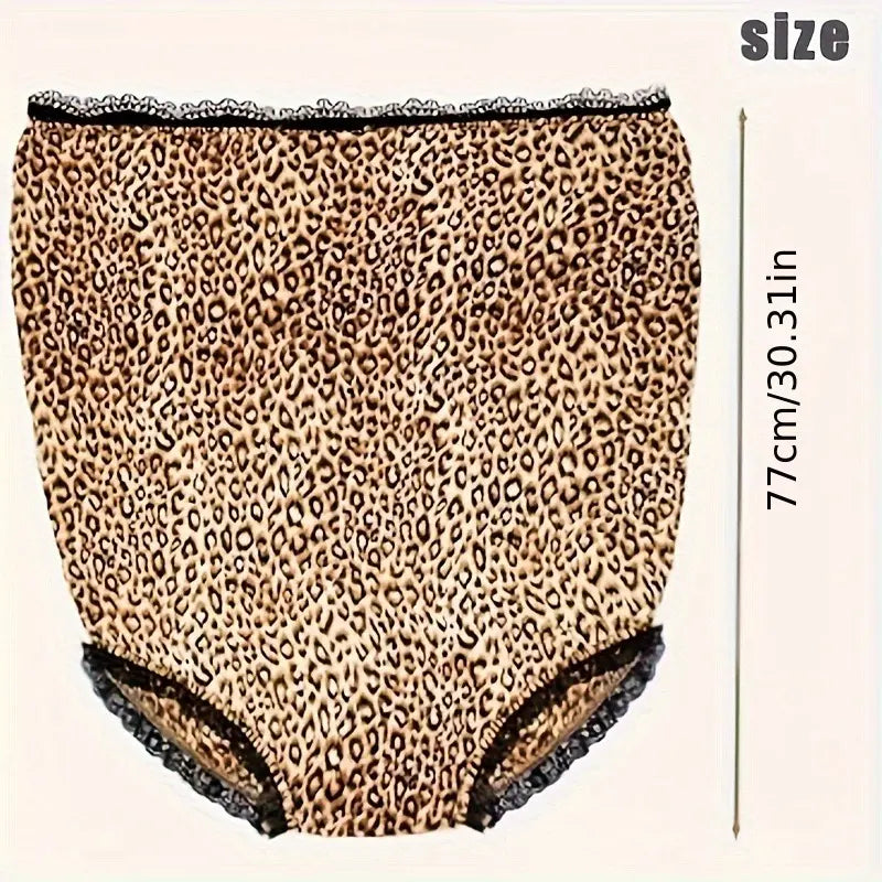 😂 Giant Leopard Print Prank Panties - Unisex Novelty Party Joke Gift