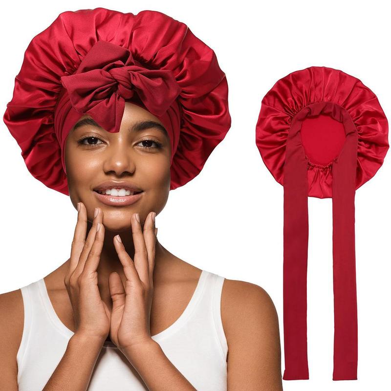 ✨ Lightweight Satin Sleeping Cap