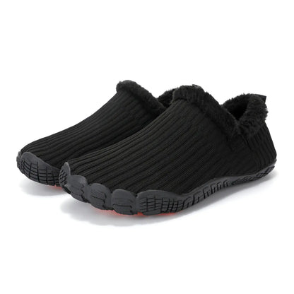 Fleece-Lined Non-Slip Unisex Slippers