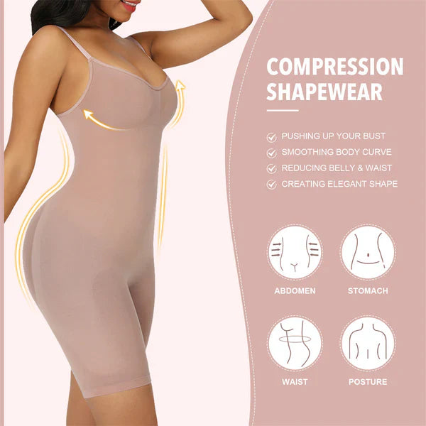 Women's Butt Lifter Tummy Control Seamless Bodysuit