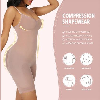 Women's Butt Lifter Tummy Control Seamless Bodysuit