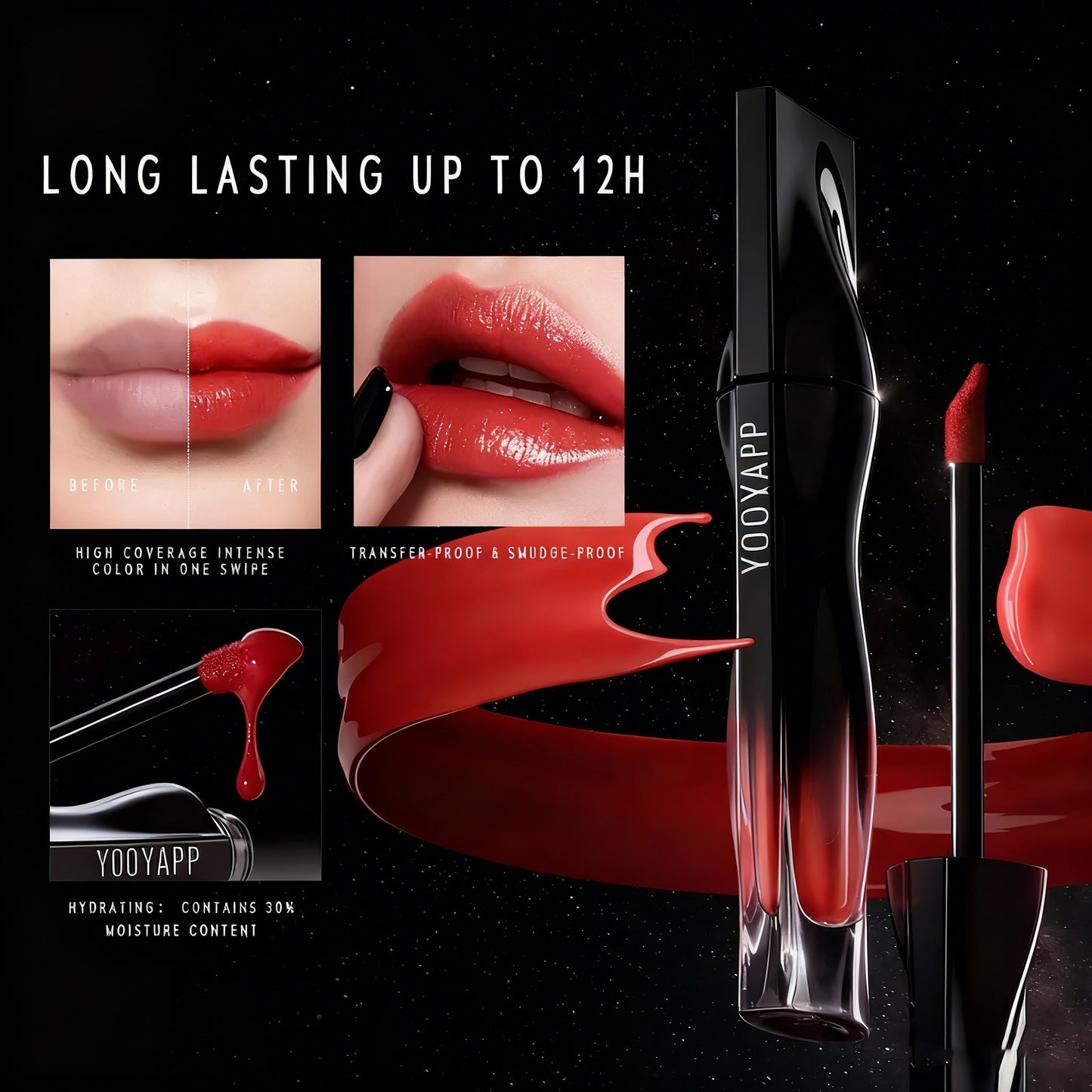 Glassy Lip Stain - High Color + Hydration