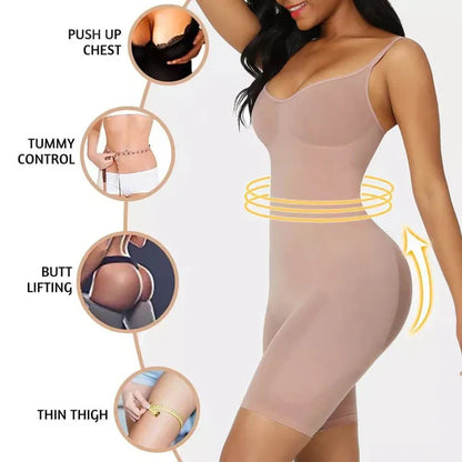 Women's Butt Lifter Tummy Control Seamless Bodysuit