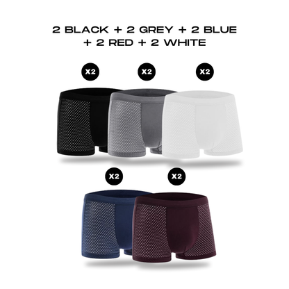 BAMBOO FIBER BOXERS FOR