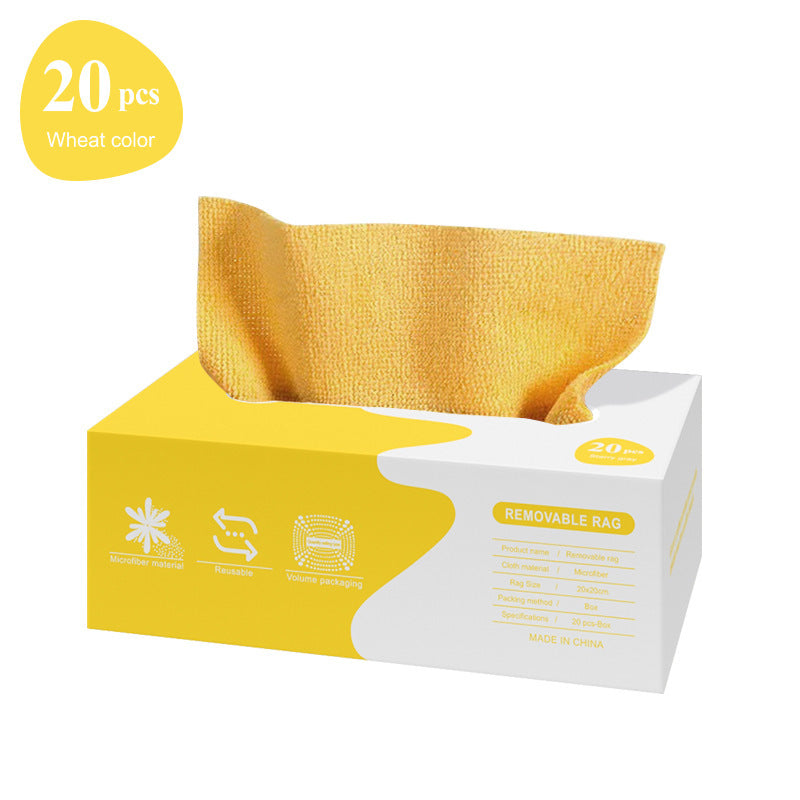 ♻️Reusable Microfiber Paper Towels (20 pcs in 1 box)