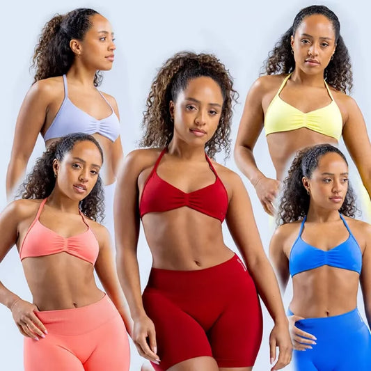 Impact Strappy Back High-Waisted Gym Set
