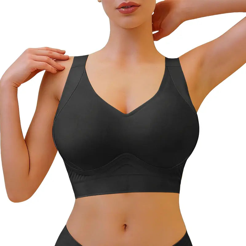 Plus Size Back Fat Smoothing Jelly Bra