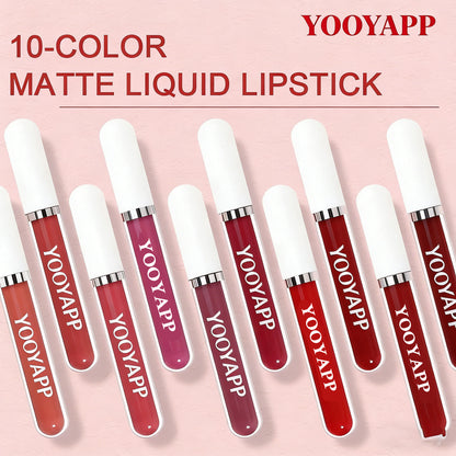 10Pcs Liquid Matte Lipstick Set