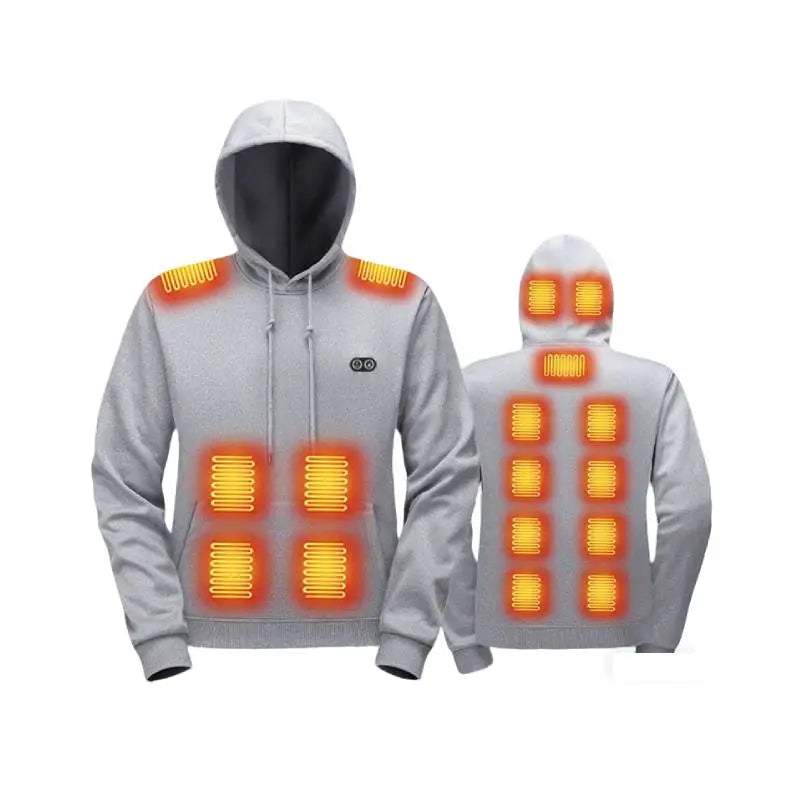 Smart Heated Hoodie – Winter Warmth Essential