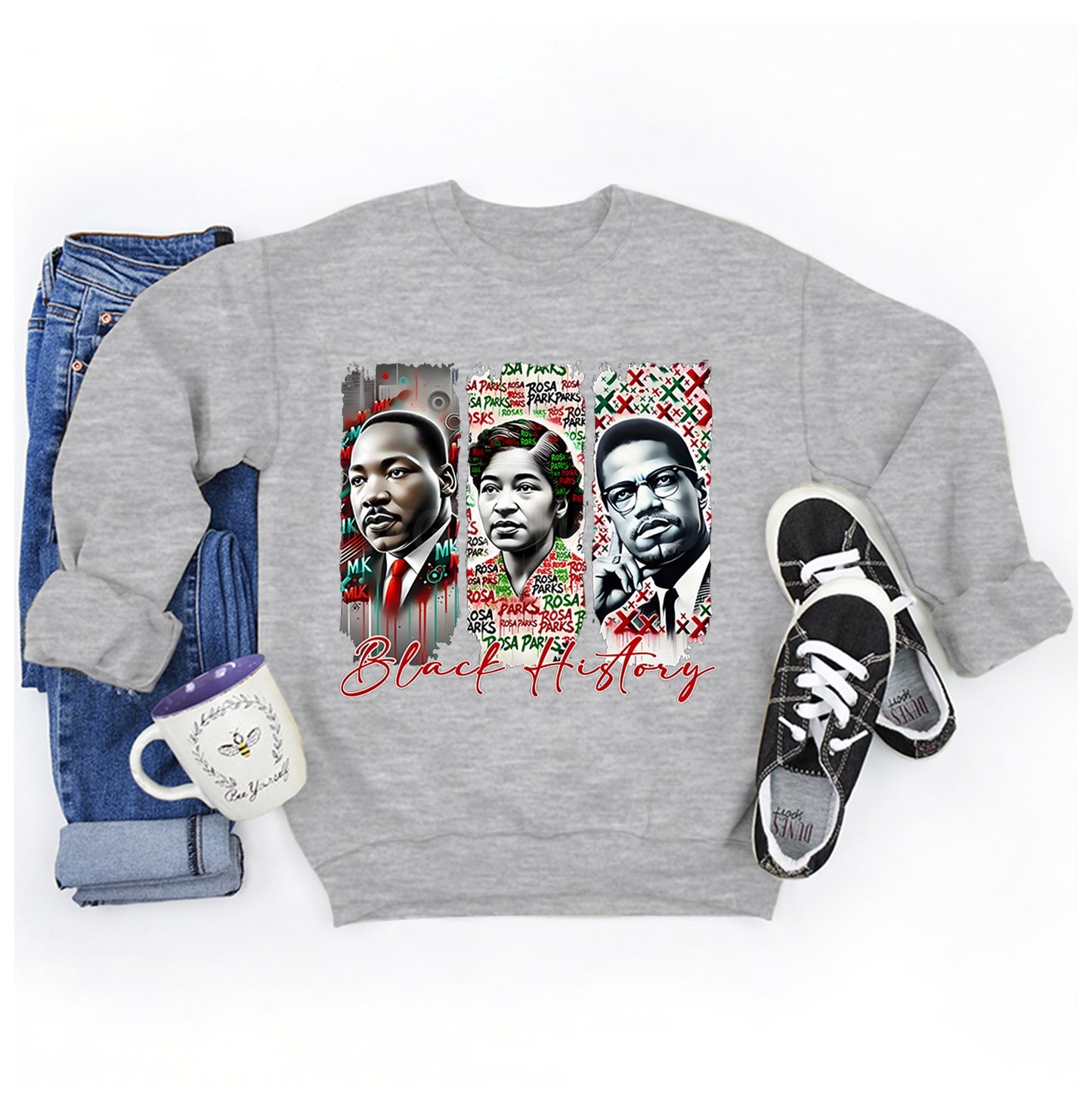 Inspirational Black History Sweatshirt