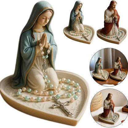 🏆Virgin Mary Rosary Holder - With Necklace
