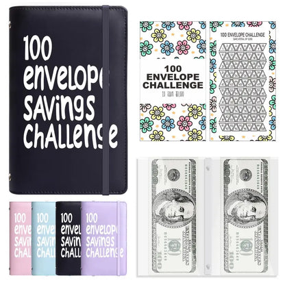 100 Days Saving Challenge Book
