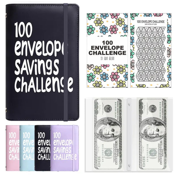 100 Days Saving Challenge Book