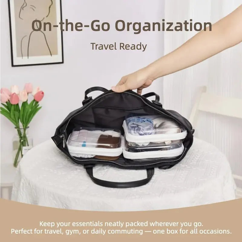 Clear Hard Shell Zippered Cases