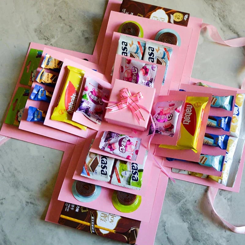 ⏰🎄50K+ SOLD! 🎁✨Surprise Explosion Gift Box Kit