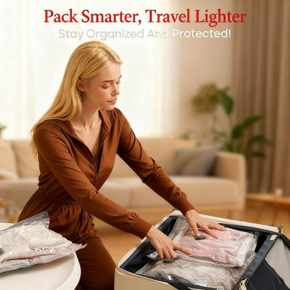 Cordless Rechargeable Vacuum Compression Bag Set