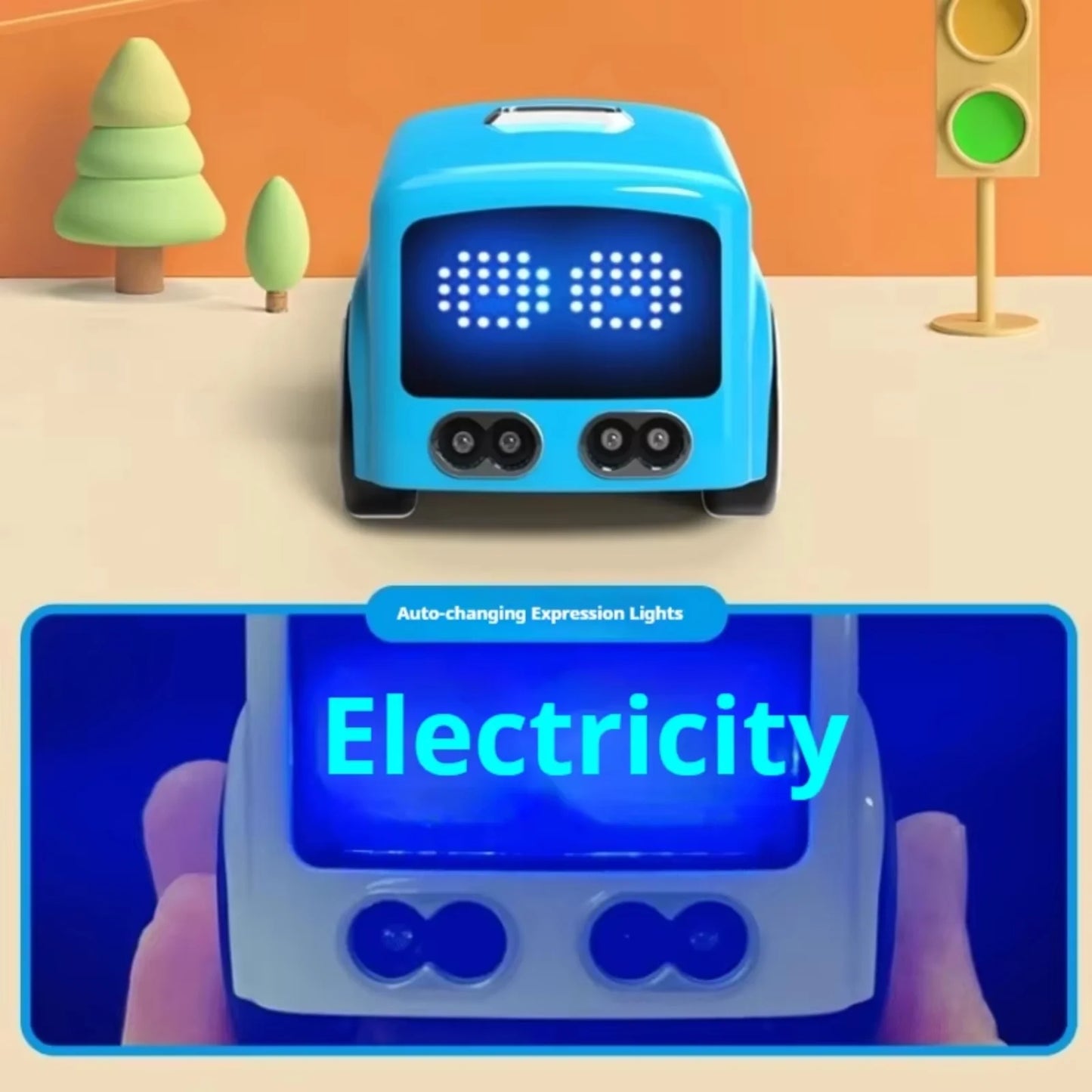 Intelligent Remote Control Gesture Sensing Cartoon Car Vehicle