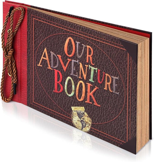 Adventure Book Handcrafted Diary Photo Scrapbook