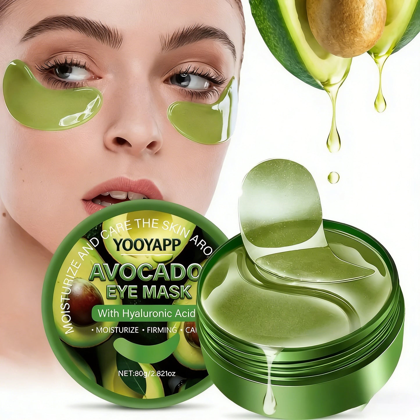 Avocado + Retinol + Aloe Eye Mask Trio