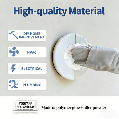 Sticky Sealant Clay for AC Hole Blocking