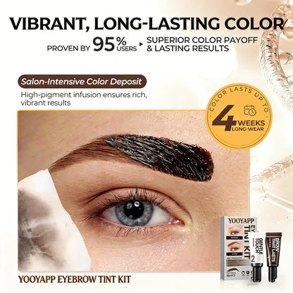 Long-Lasting Waterproof Eyebrow Tint Kit