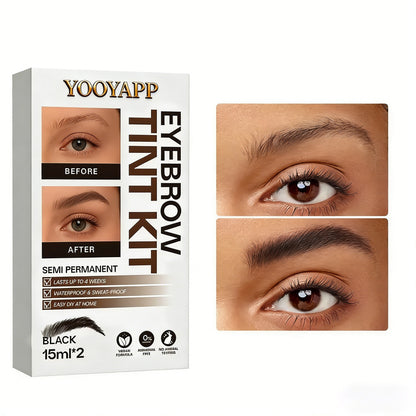 Long-Lasting Waterproof Eyebrow Tint Kit