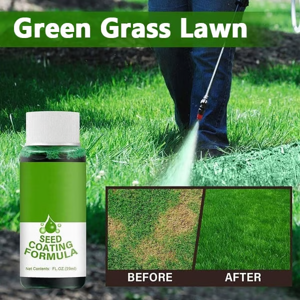 Instant Green Lawn Spray – HydroSeeding Grass in Seconds!