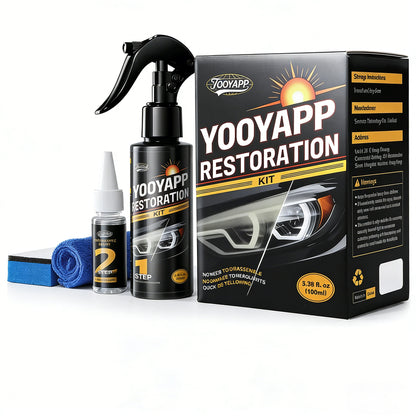Oxidized & Yellowed Headlight Repair Kit