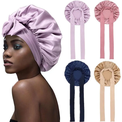 ✨ Lightweight Satin Sleeping Cap