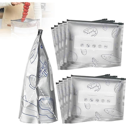 Reusable Aluminum Foil Sealable Storage Bags