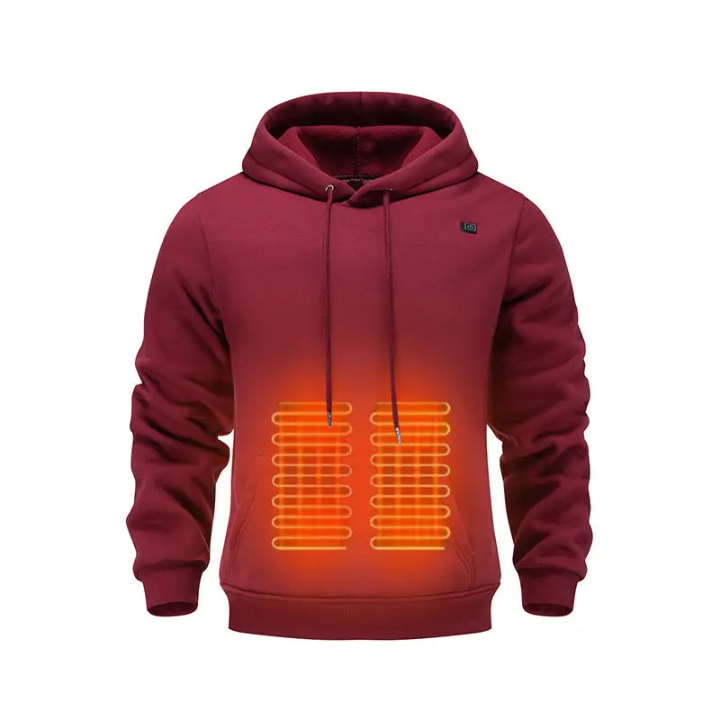 Smart Heated Hoodie – Winter Warmth Essential