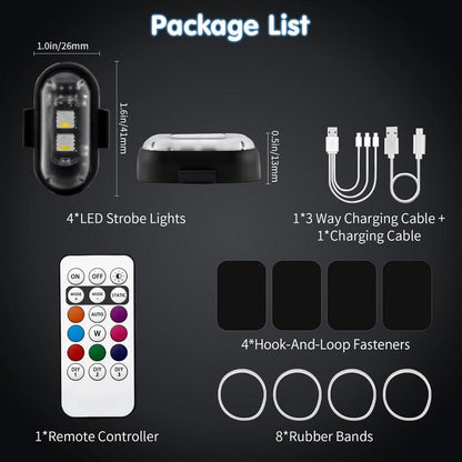 Wireless Strobe Warning Light for Vehicle