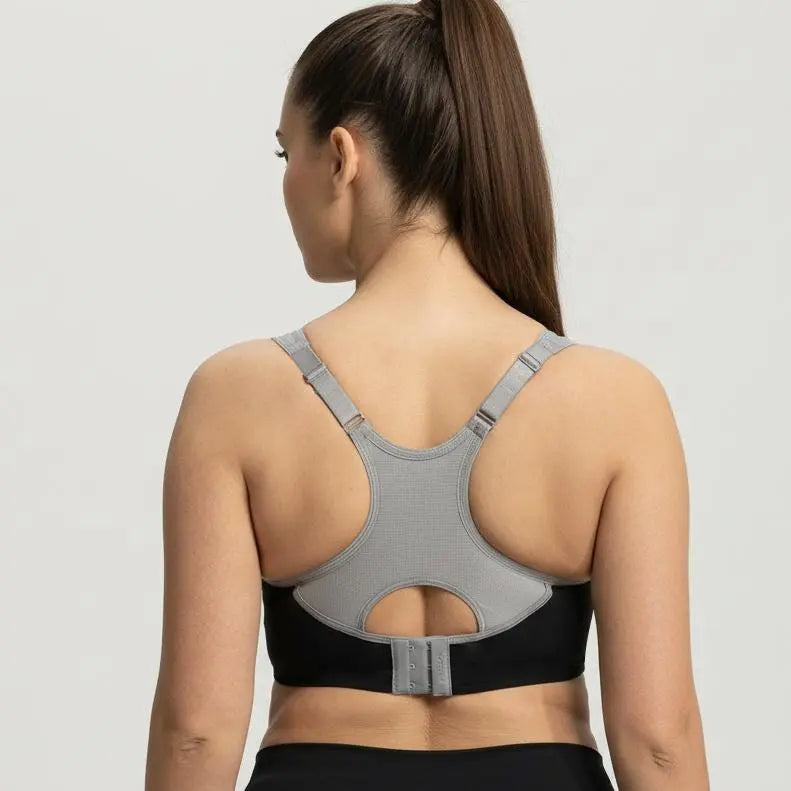 Wide Strap Underwire Sports Bra